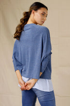 Denim Twinkle Crop Cardi - SALE