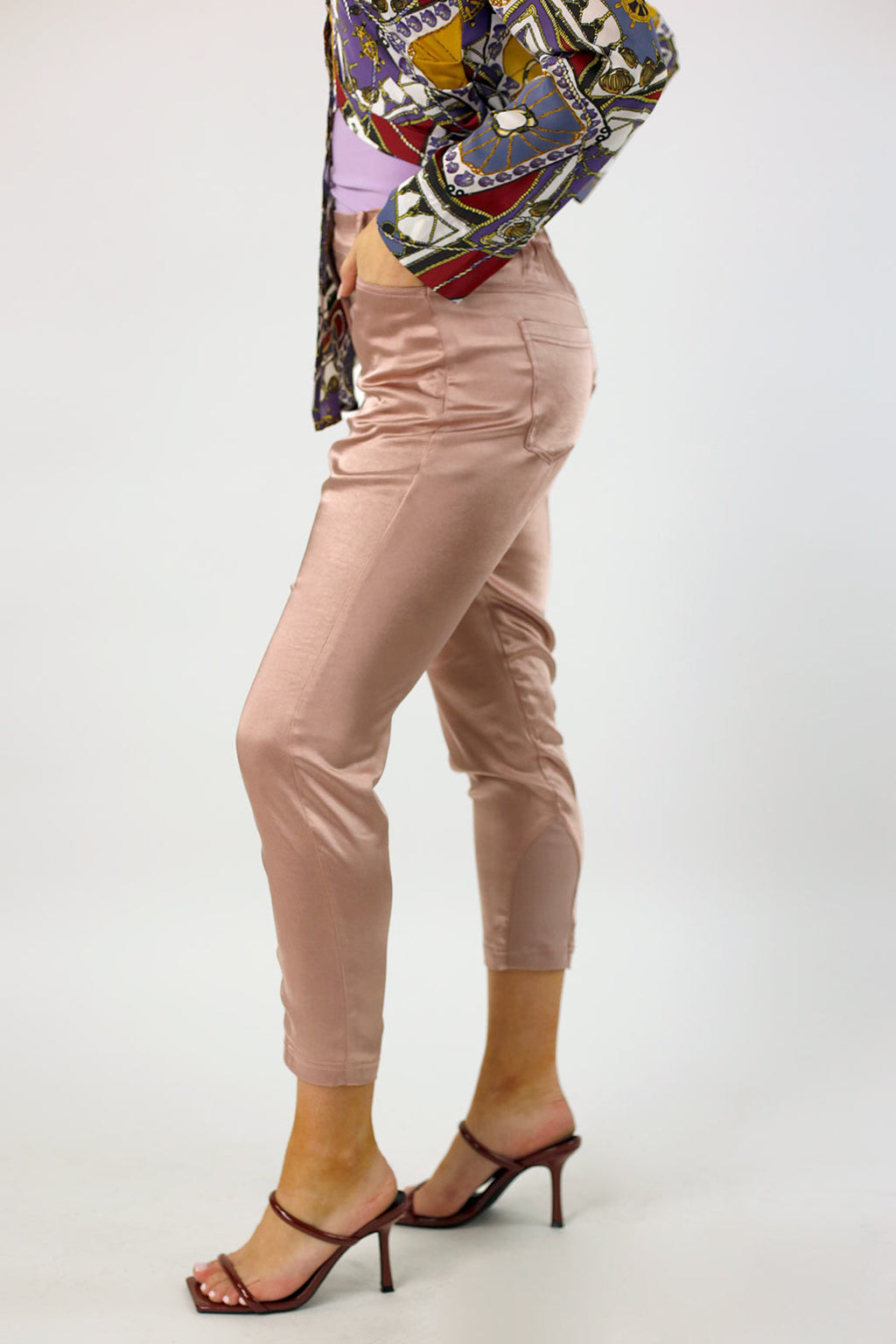 Pink Satin Droppie - Nt