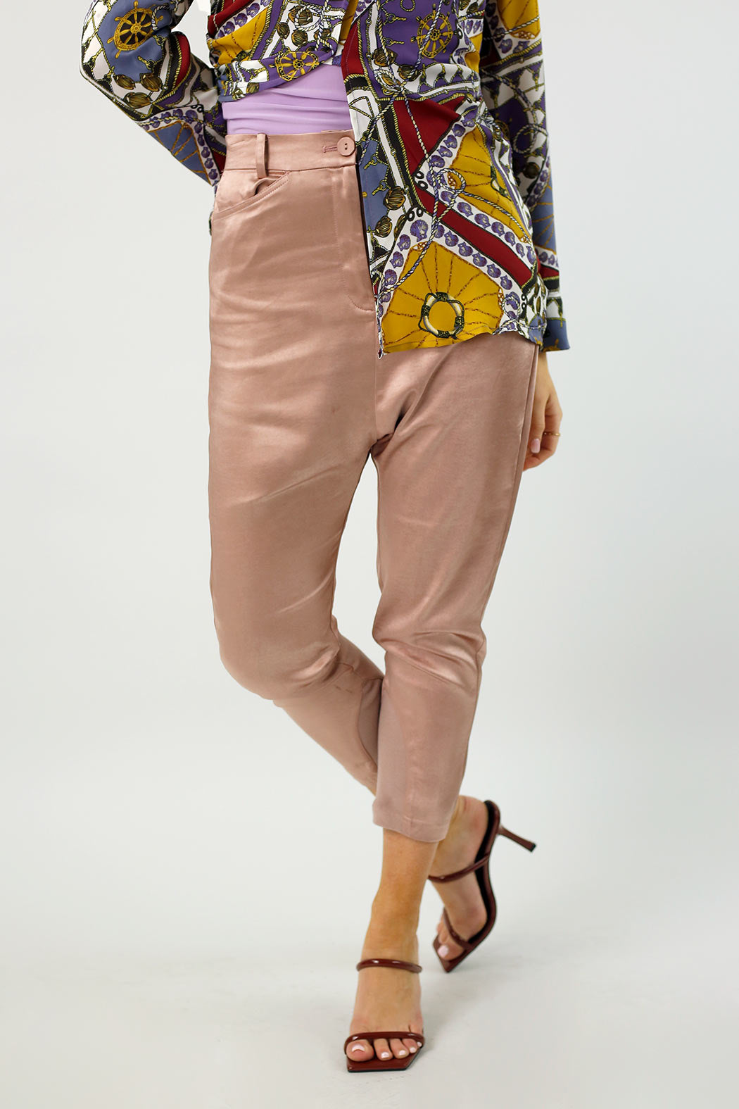 Pink Satin Droppie - Nt