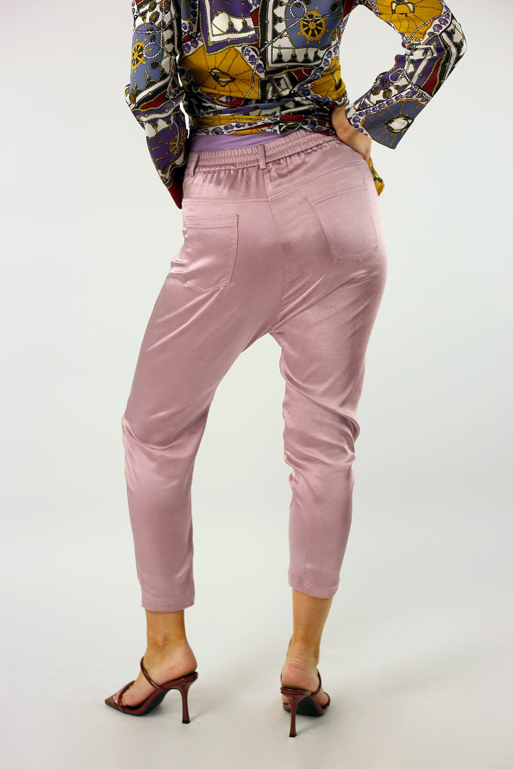 Pink Satin Droppies - FINAL SALE