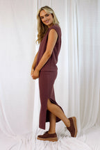 Sienna Plush Rib Skirt - FINAL SALE