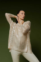 Crochet Foil Knit 10245 P