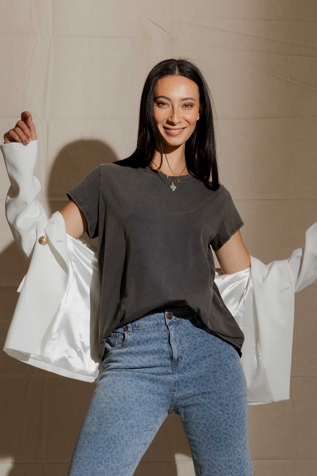 Charcoal Washed Classic T-Shirt