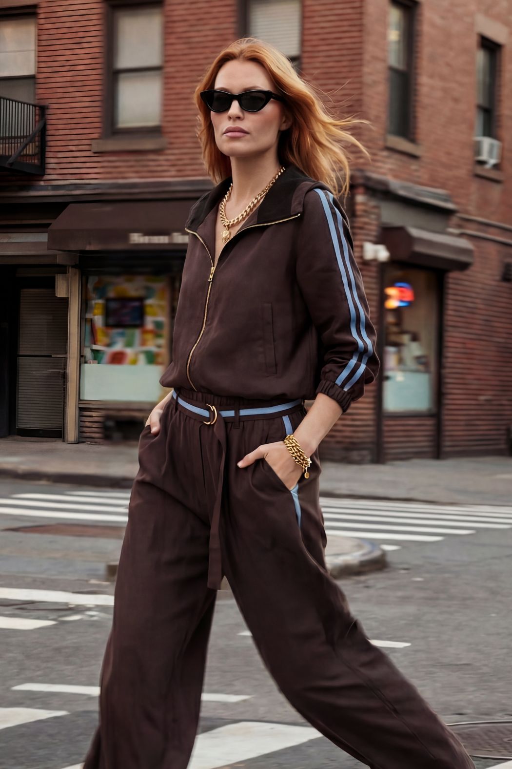 Chocolate Lyocell/Linen Sport Jacket