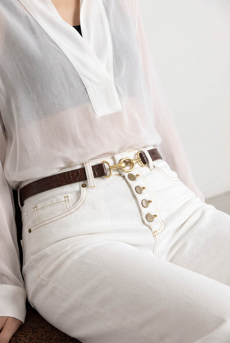 Chocolate Bridle Belt