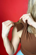 Coffee Tencel Lust Cami