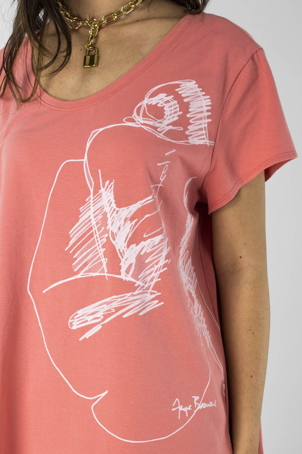 Coral Femme T - Shirt