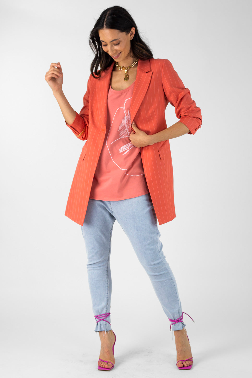 Coral Femme T - Shirt