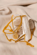 Gold Coin Chain Belt S