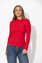 Crimson Tencel Livvie Top