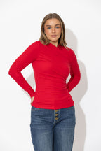 Crimson Tencel Livvie Top