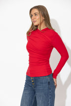 Crimson Tencel Livvie Top