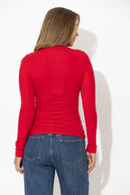 Crimson Tencel Livvie Top
