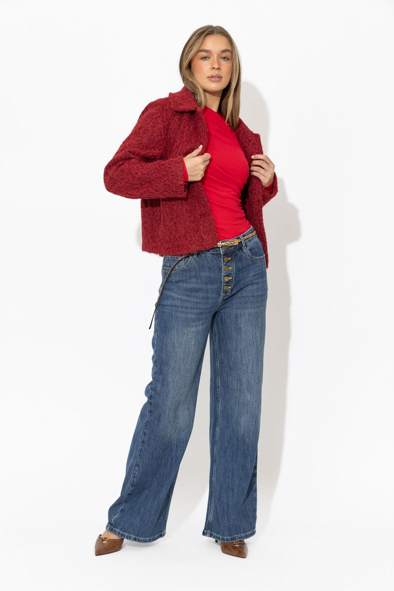 Crimson Tencel Livvie Top
