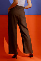 Latte Linen Vogue Pant