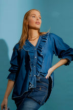 Dark Denim Tucker Shirt