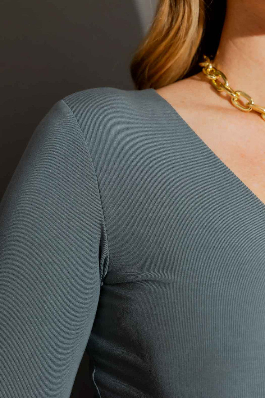 Denim Tencel Lust Top