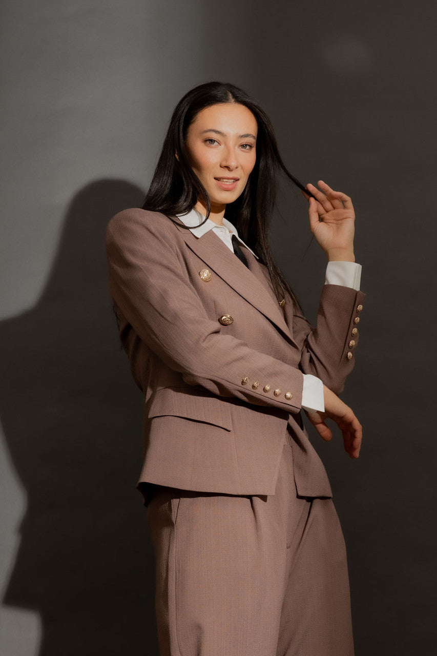 Mocha Summer Sisca Blazer