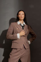 Mocha Summer Sisca Blazer