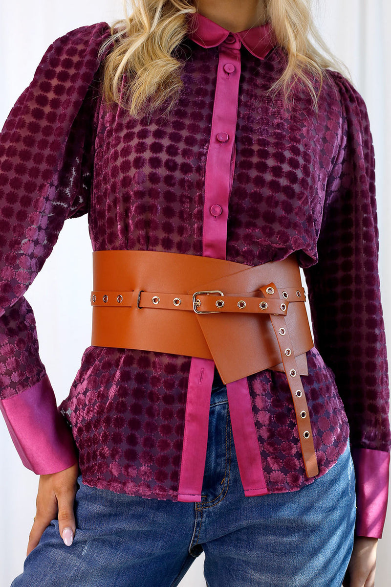 Tan Wrap Belt - FINAL SALE