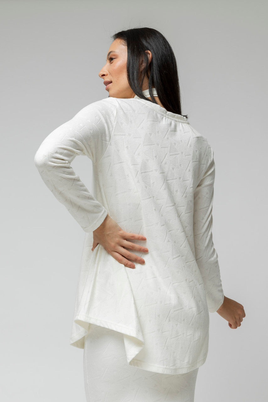 Ivory Bell Long Sleeve Top