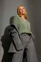 Sage Grandpa Jumper Sage S