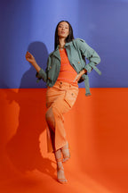 Parachute Crop Trench Coat