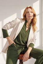 Forest Luxury Longline Blogger Shirt