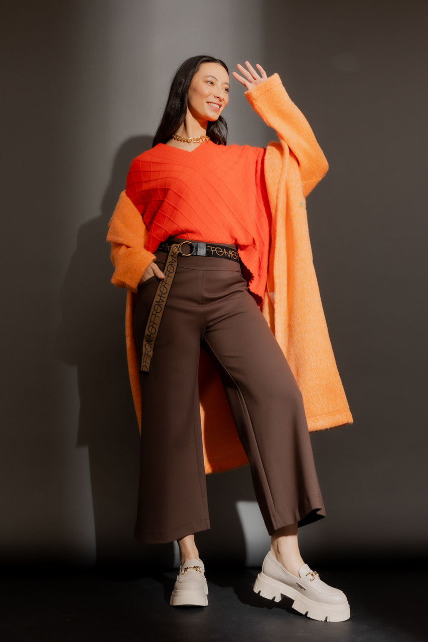 Mocha Ponte Jet Culotte