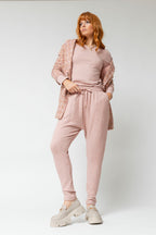 Cable Lounge Pant In Pink
