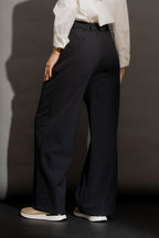 Black Stripe Cleo Pants Black Stripe