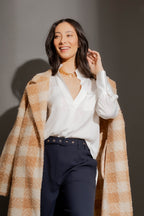 White Cargo Blogger Shirt