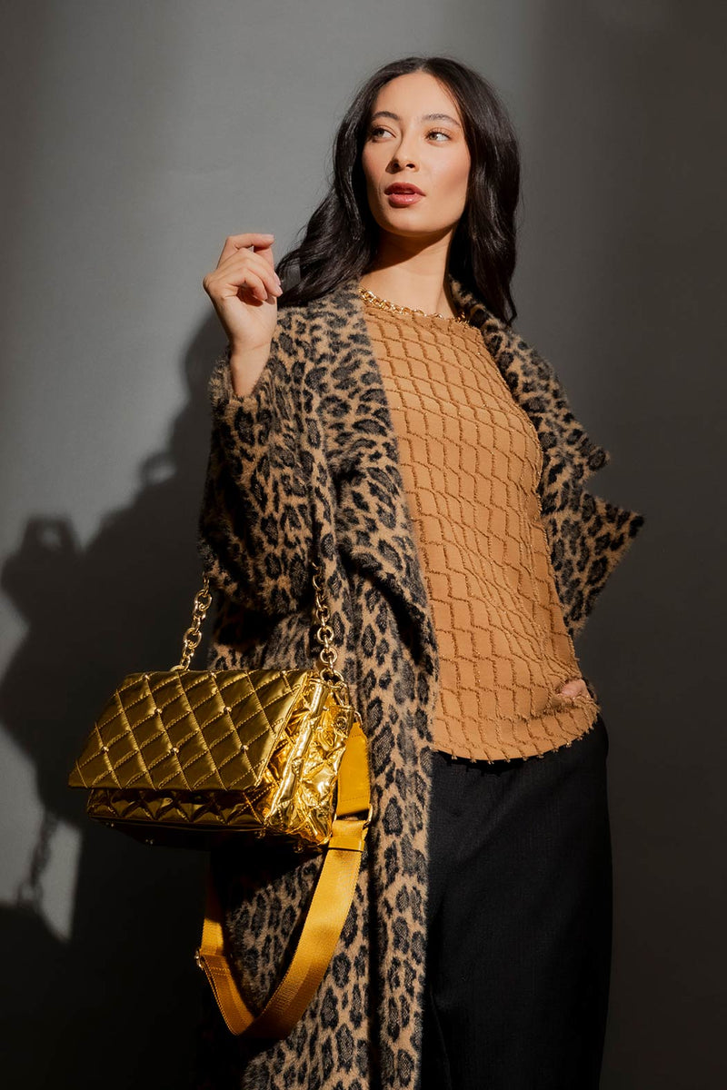 Gold Stud Tote Bag