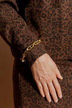 Gold Link Bracelet Gold O/S