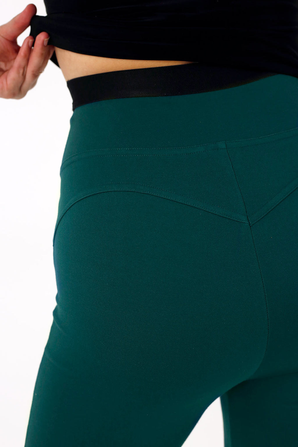 Green Ponte Bike Shorts - Sale