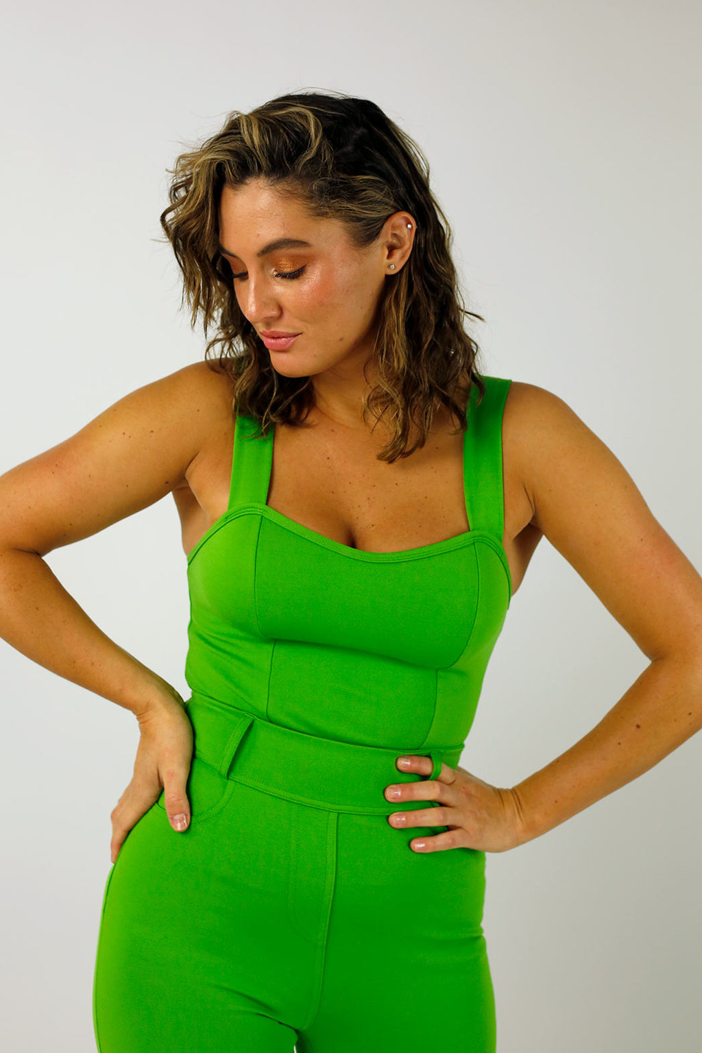 Green Bustier Cami - Final Sale