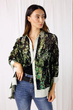 Green Luxury Swing Shirt - SALE