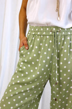 Mint Spot Silky Coco Culotte - SALE