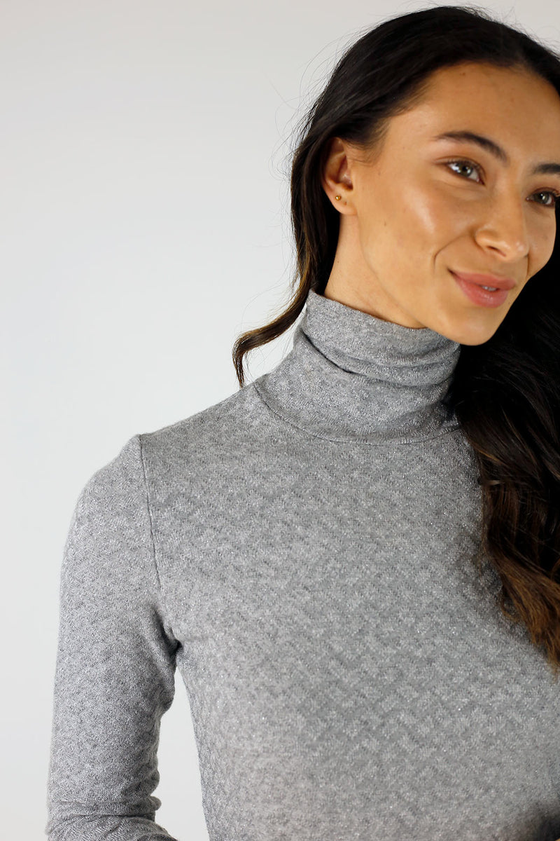 Grey Sparkle Skivvy - SALE