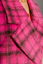 Pink Cocoon Coat