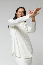 Ivory Bell Long Sleeve Top