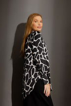 Black Silky Asana Shirt