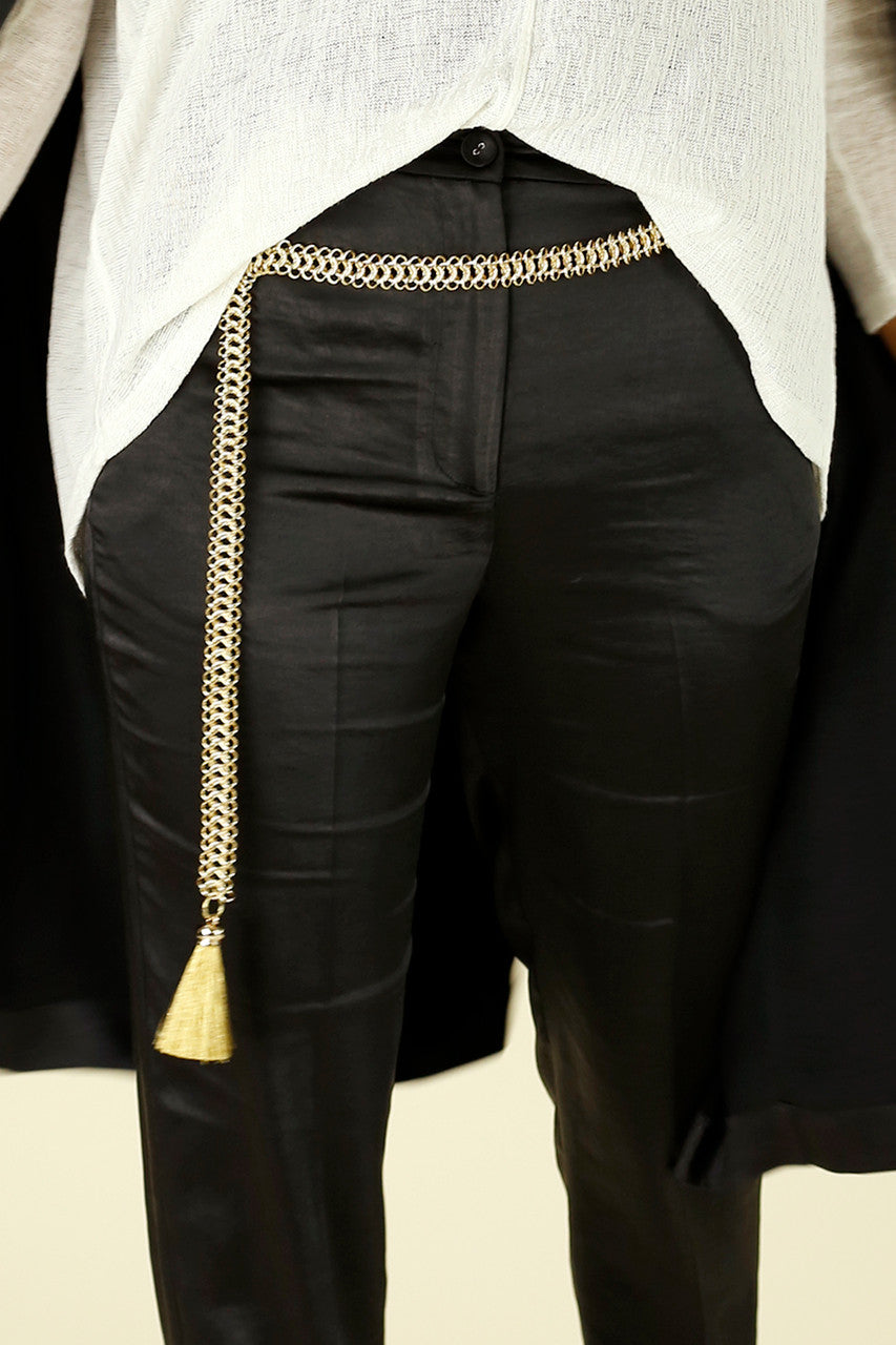 Gold Tassel Chain Belt - SALE