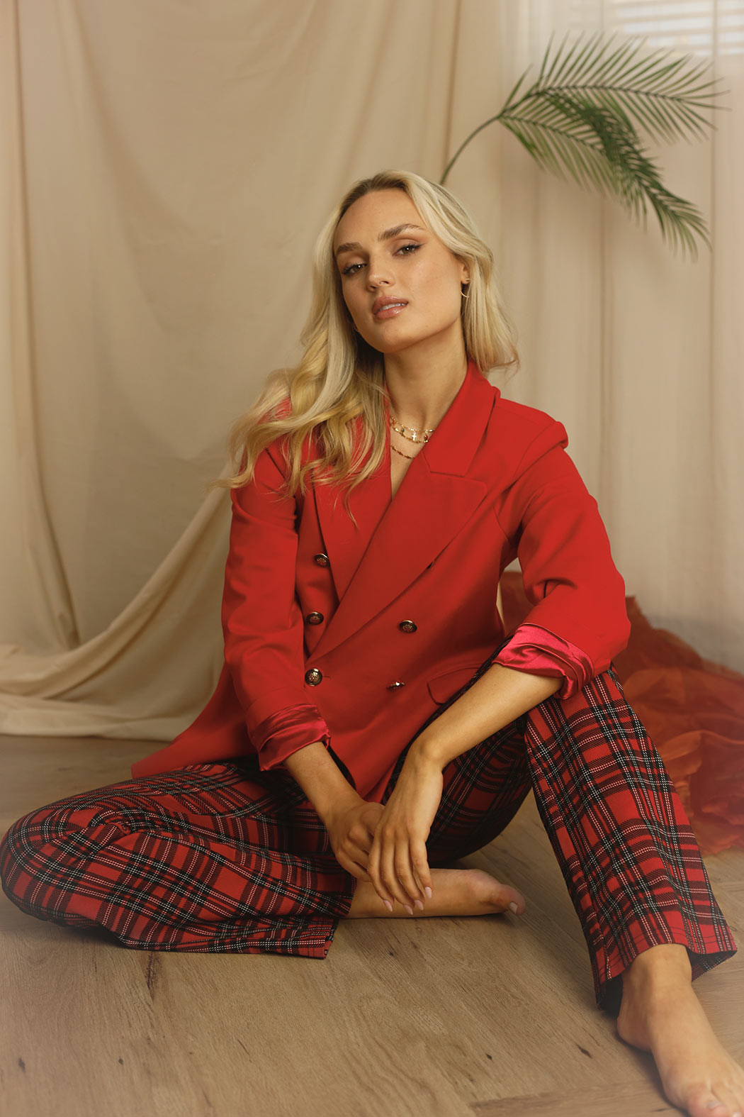 Red Ponte Sisca Blazer - SALE