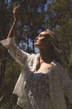 White Lace Shirt - SALE
