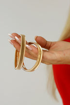 Gold Metal Sleeve Armbands