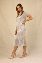 Nude Jersey Slip Dress - SALE
