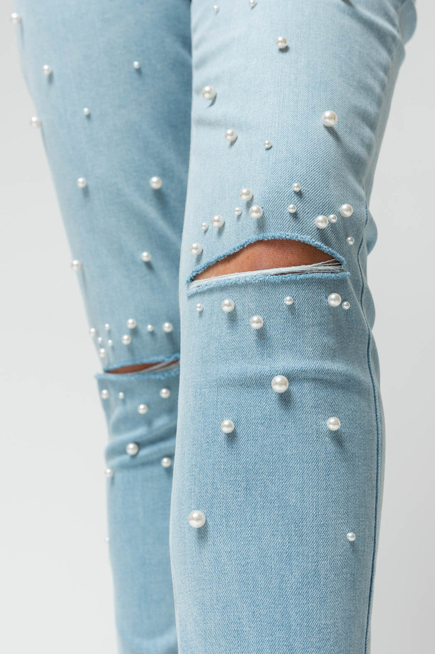 White Pearl Jean 50094d P