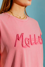 Pink Washed Cornelli T-Shirt