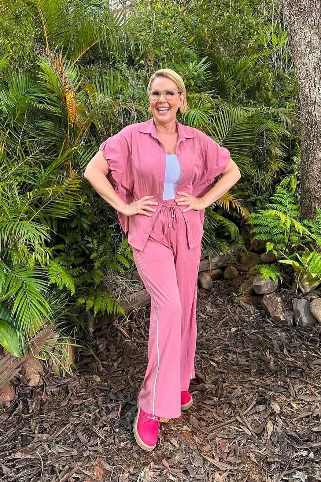 Dusty Pink Bubble Sleeve Shirt Dusty Pink